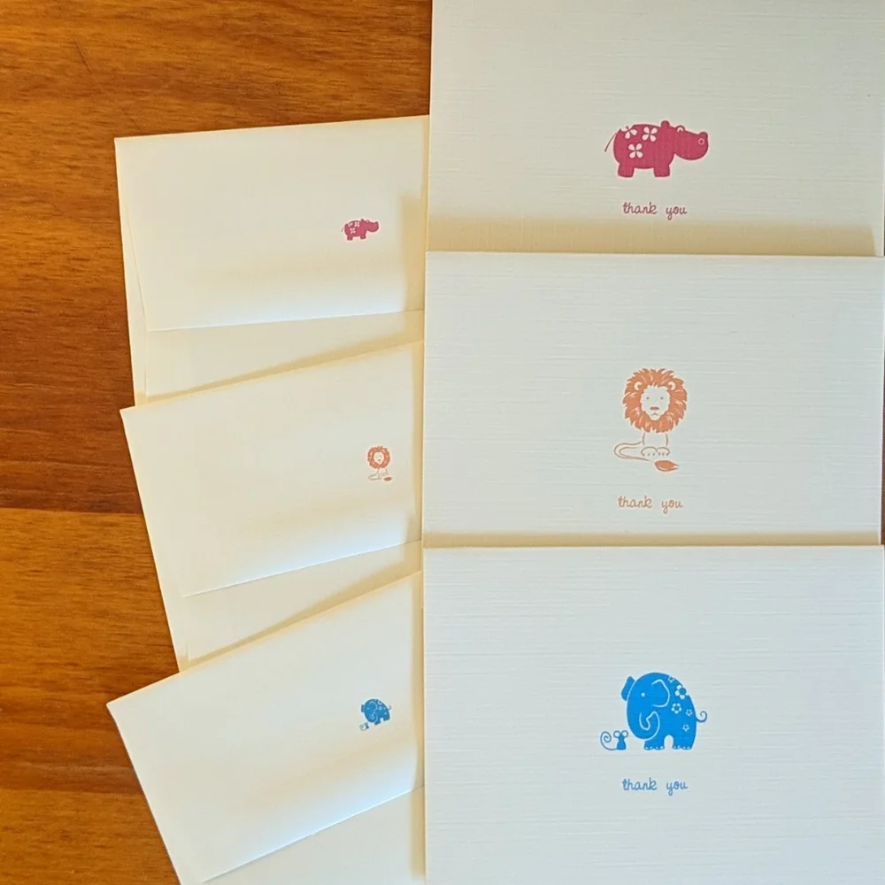 Box Set of Thank You Cards - assorted
